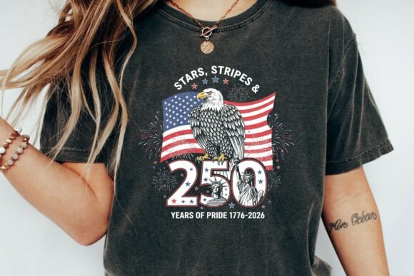 Download Eagle American Flag 250 Years Pride Png - American Collection