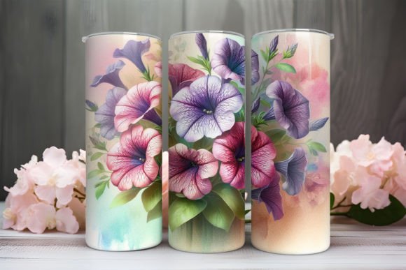Download 3D Flowers Tumbler Wrap - 3d flowers tumbler Collection
